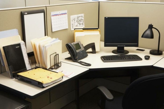 well organized office desk