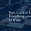 Everything You Ought to Know About Pest Control for F&B in Singapore.