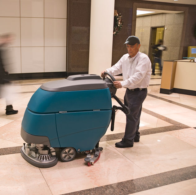 Floor Cleaning at Commercial Place